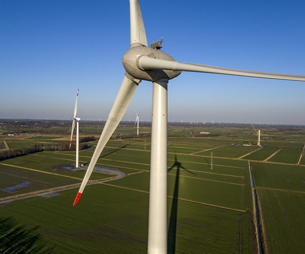 Enercon-Prototyp auf dem Windtestfeld-Nord